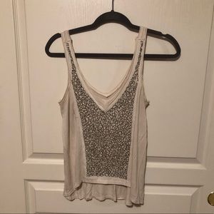 Silence + Noise Sequin Tank
